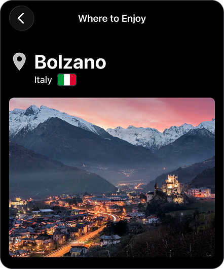 Where to enjoy screen